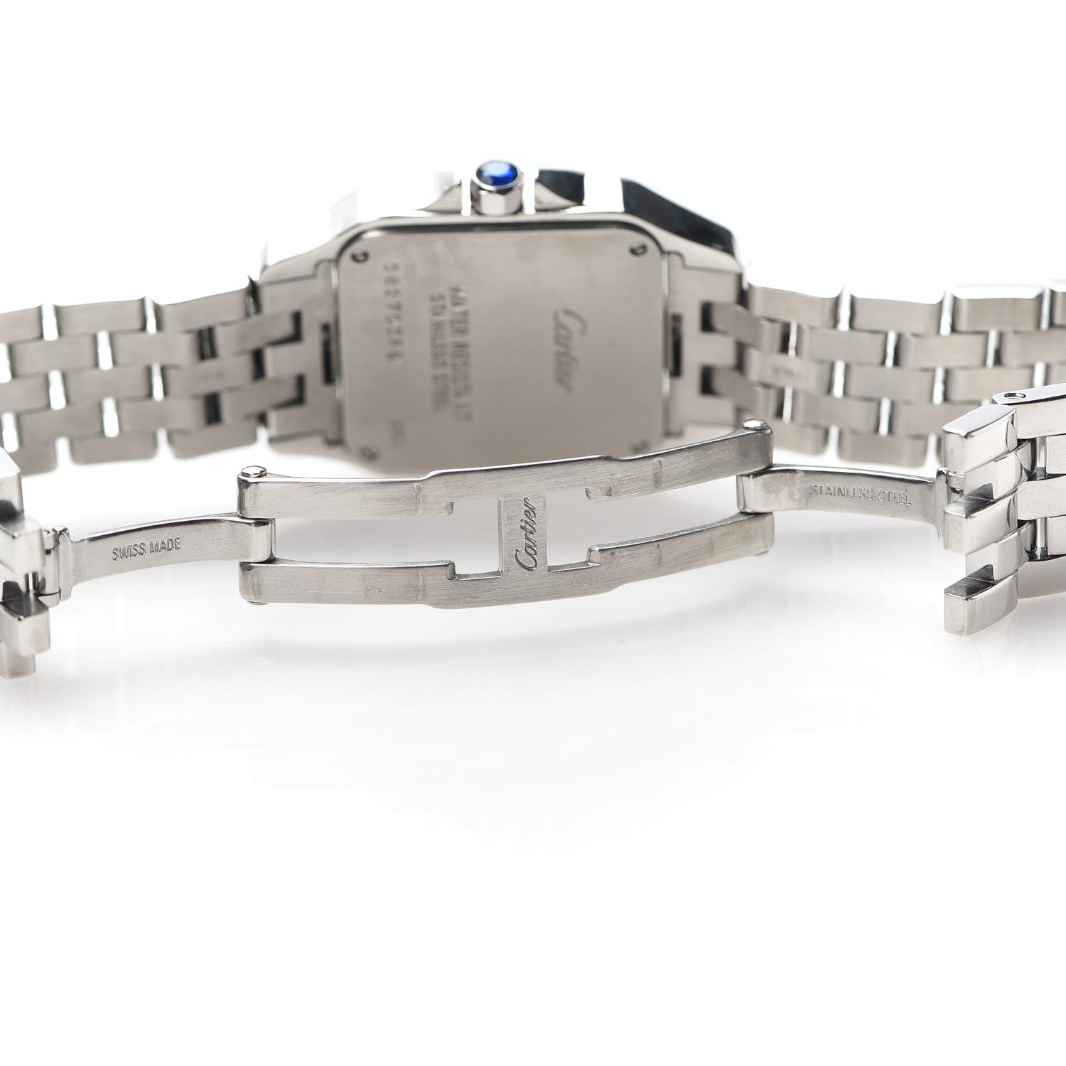 Cartier Stainless Steel 26mm Santos Demoiselle Quartz Watch 6 of 7