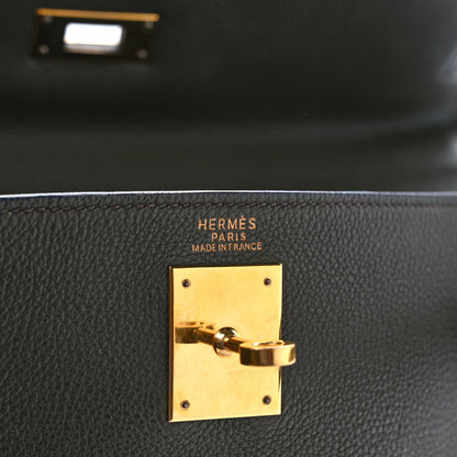 Hermes Togo Kelly Retourne 32 Vert Olive 6 of 10