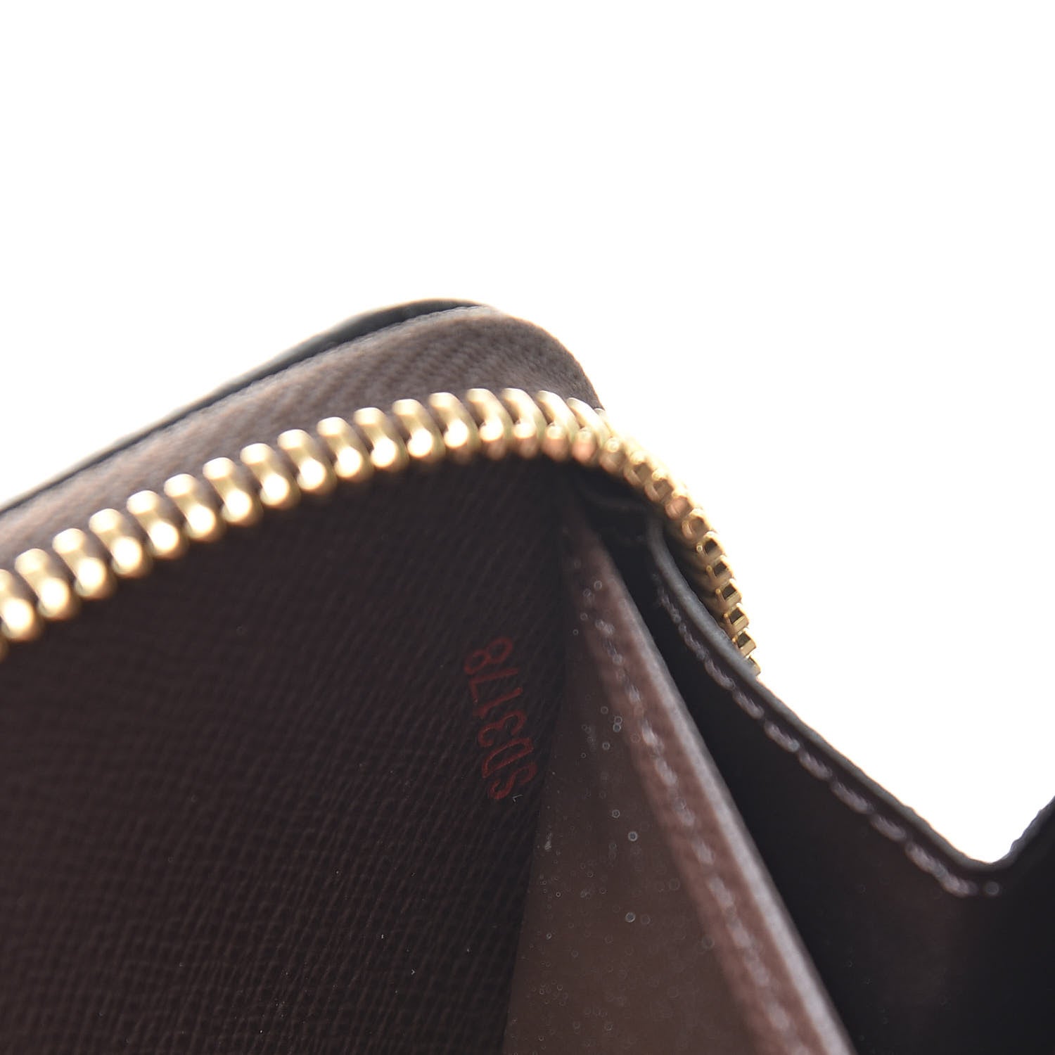 Louis Vuitton Damier Ebene Zippy Wallet 7 of 8