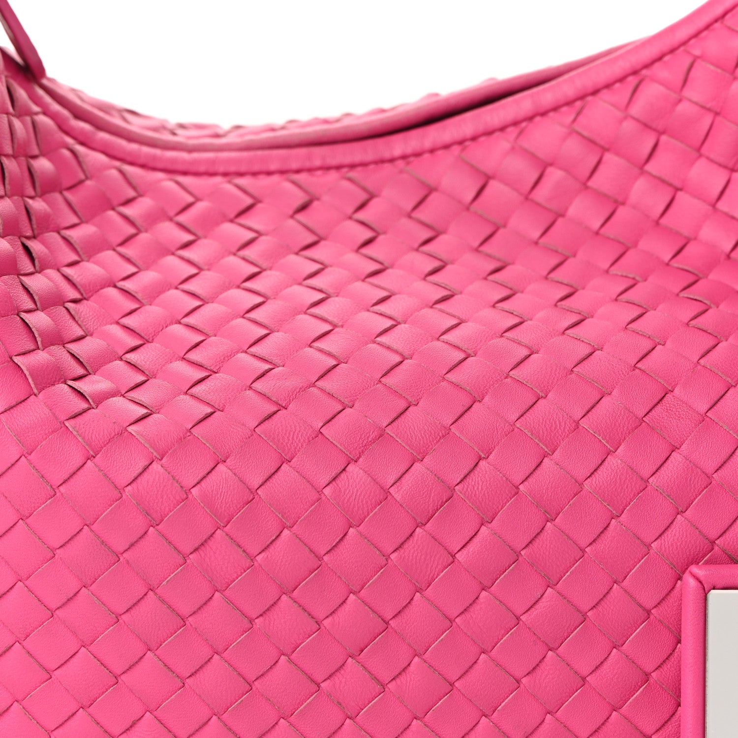 Bottega Veneta Nappa Intrecciato Medium Veneta Hobo Fuchsia 7 of 11