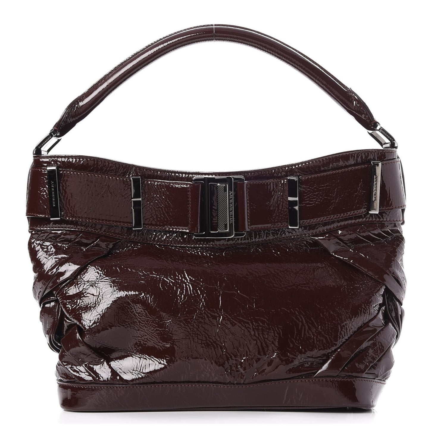 Patent Small Healy Knot Hobo Plum
