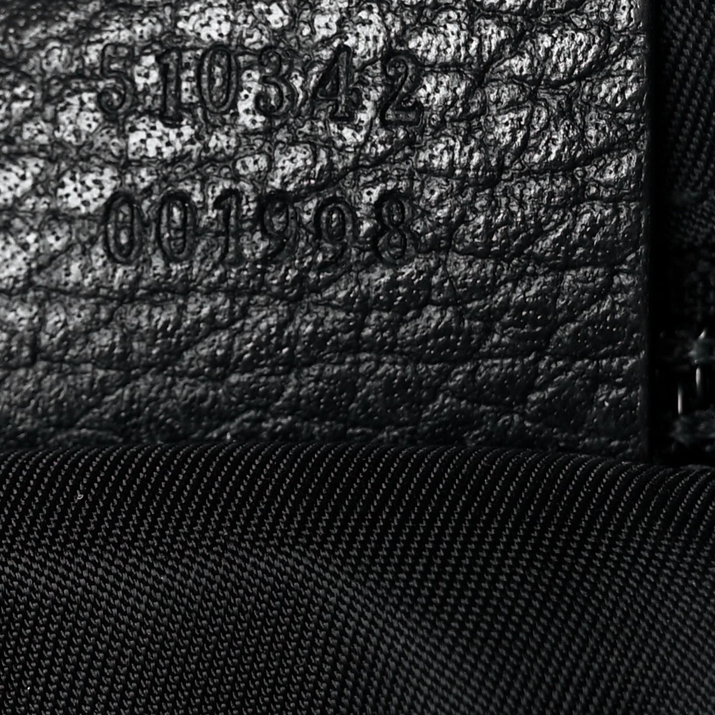 Nylon Monogram Dollar Calfskin Flat Messenger Bag Black
