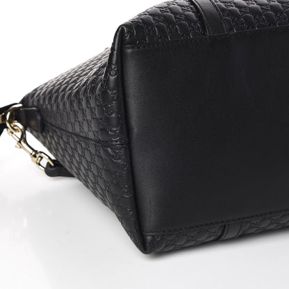 Gucci Soft Microguccissima Dome Satchel Black 5 of 9
