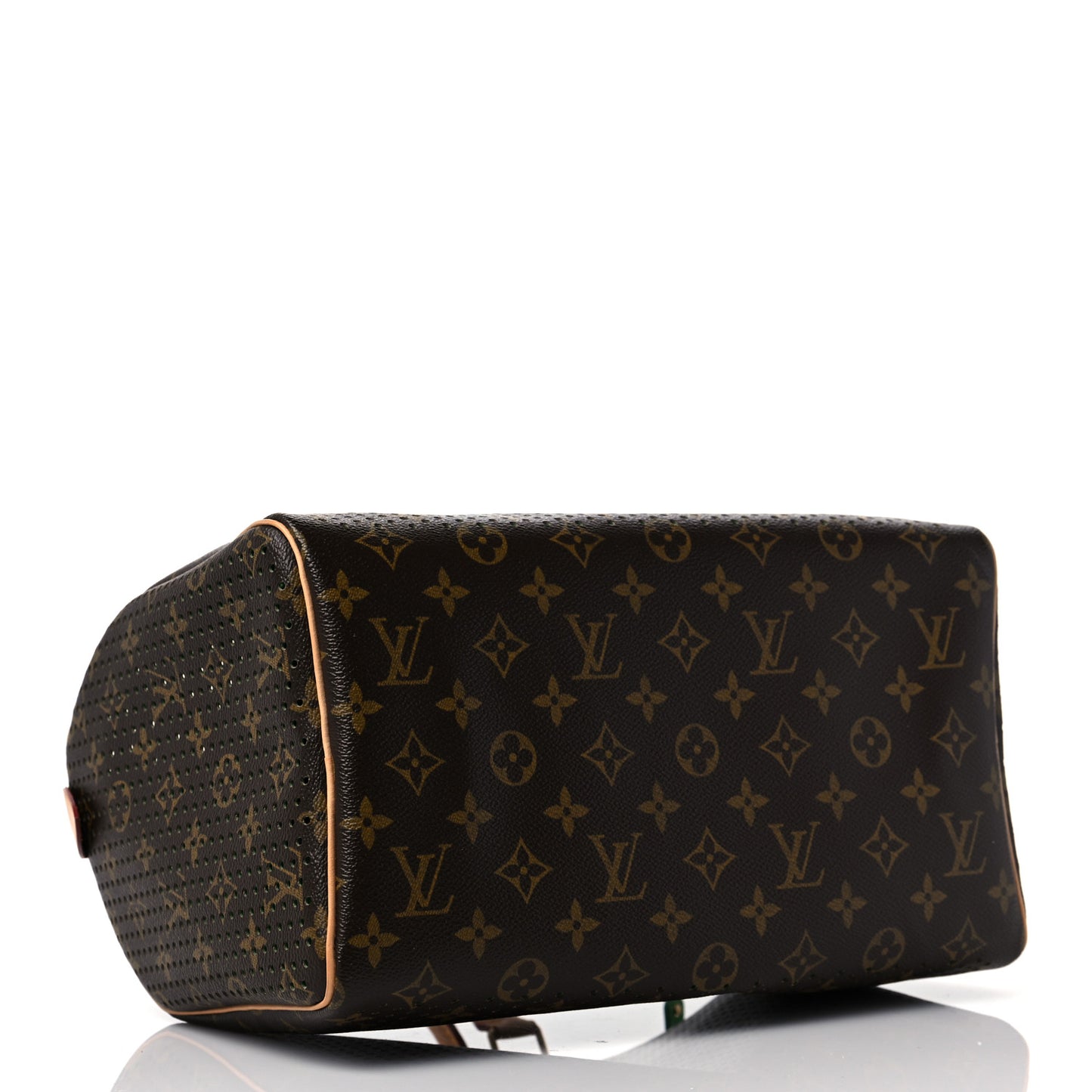 Monogram Perforated Speedy 30 Green