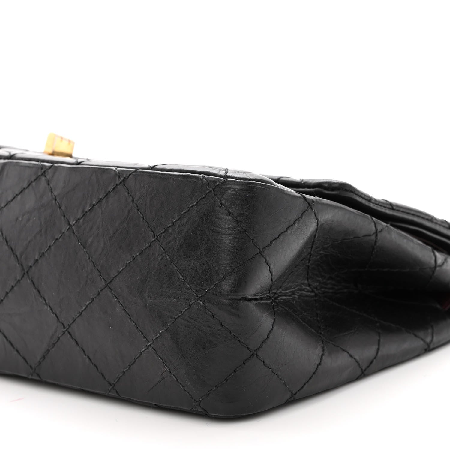 Chanel Aged Calfskin Quilted 2.55 Reissue 226 Flap Black 11 of 11