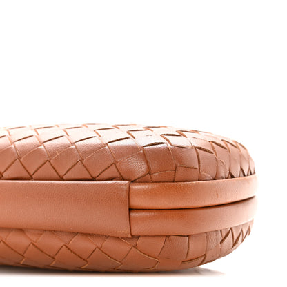 Bottega Veneta Nappa Intrecciato Chain Knot Clutch Caramel 9 of 9