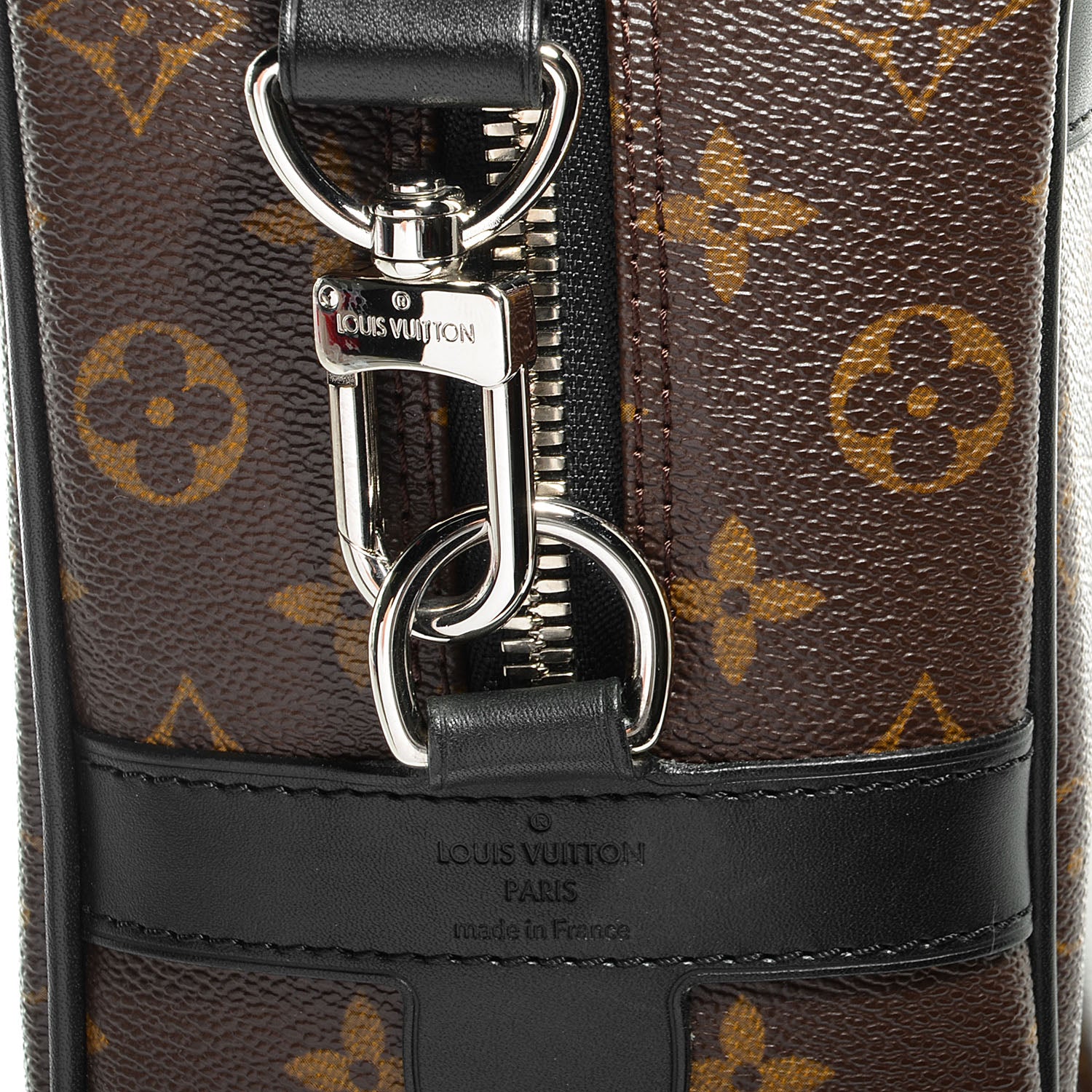 Louis Vuitton Monogram Macassar Porte-Documents Voyage GM 7 of 7
