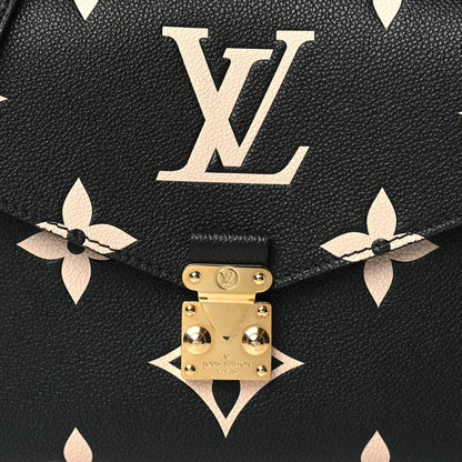Louis Vuitton Empreinte Monogram Giant Pochette Metis Black Beige 7 of 9