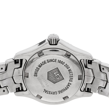 Tag Heuer Stainless Steel Mother of Pearl 27mm Link Quartz Watch WJ1313-0 4 of 4