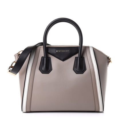 Givenchy Calfskin Small Tri-Color Antigona Beige Black White 1 of 10