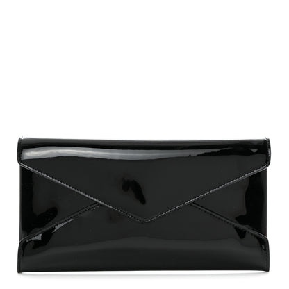 Saint Laurent Patent Paloma Envelope Clutch Black 1 of 7