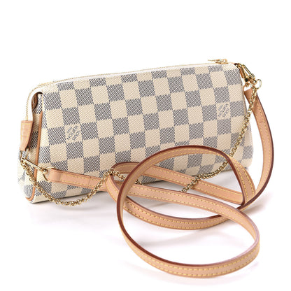 Louis Vuitton Damier Azur Eva Clutch 3 of 10