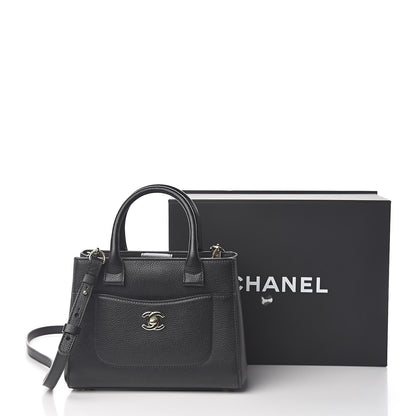 Chanel Grained Calfskin Mini Neo Executive Shopper Tote Black 18 of 18