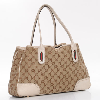 Gucci Monogram Medium Princy Tote Off White 2 of 8