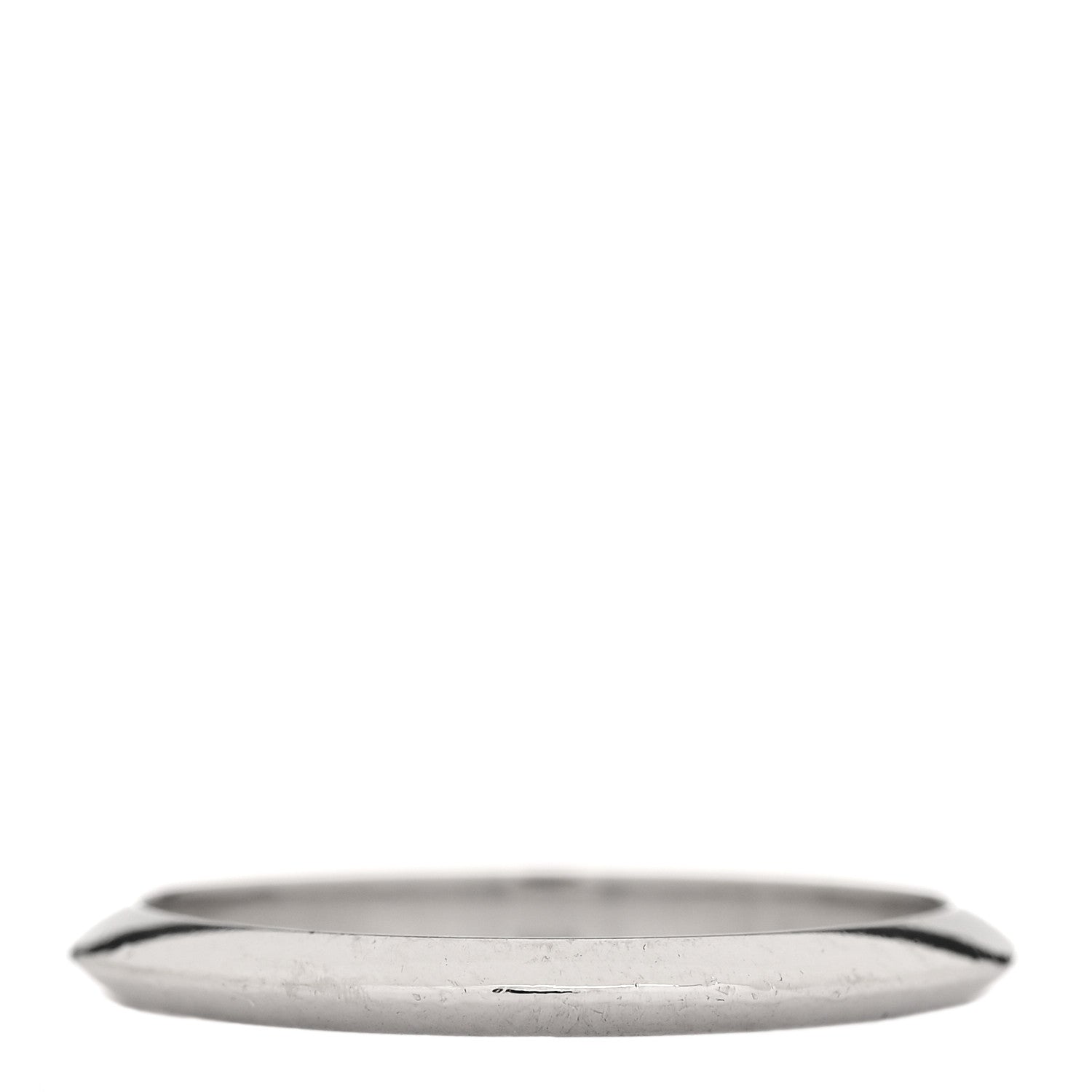 Tiffany Platinum 2mm Knife Edge Wedding Band Ring 53 6.5 3 of 5