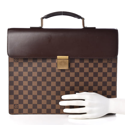 Louis Vuitton Damier Ebene Altona PM Briefcase 2 of 14