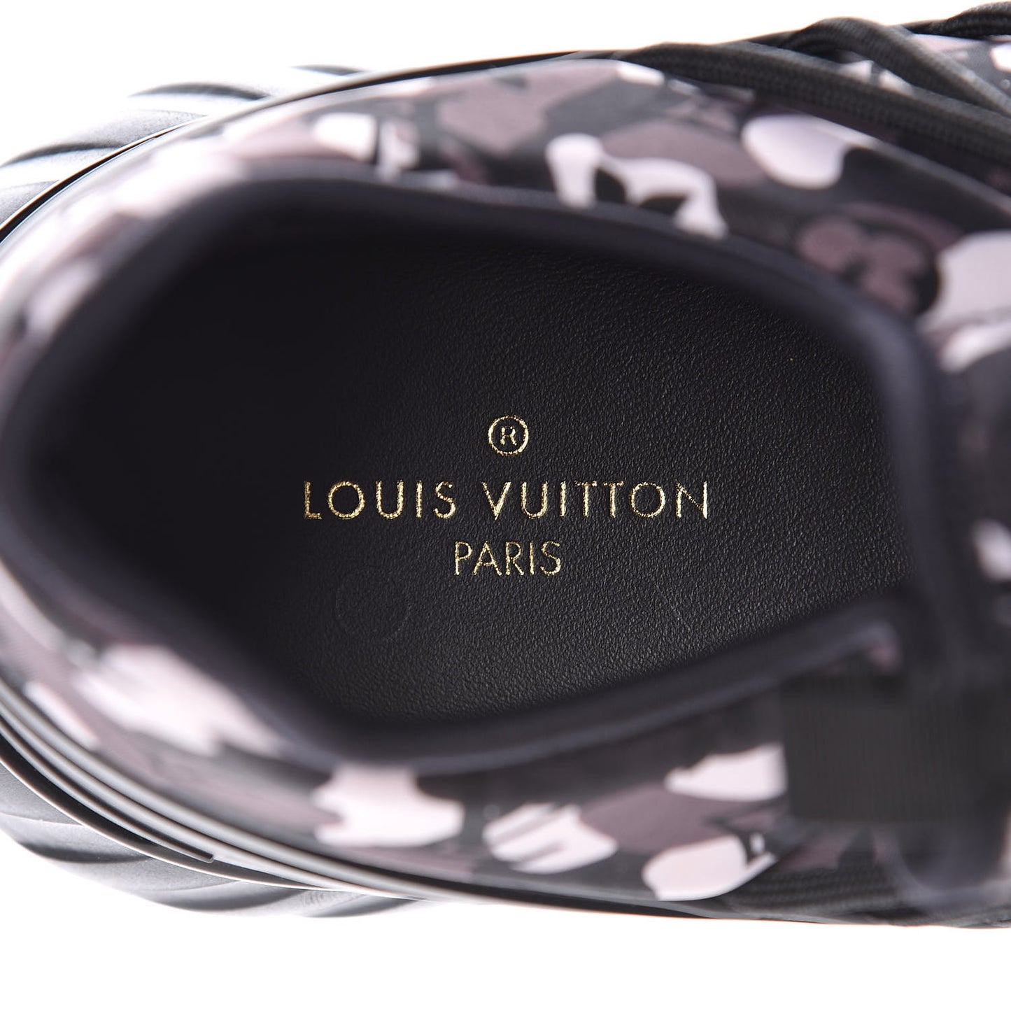 Neoprene Mesh Rubber Monogram Camo Fastlane Low Sneakers 10 Black