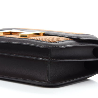 Hermes Velours Cotele Swift Constance 24 Tabac Camel Ebene 7 of 11