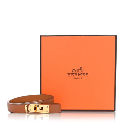 Hermes Swift Mini Kelly Double Tour Bracelet T1 Gold 6 of 6