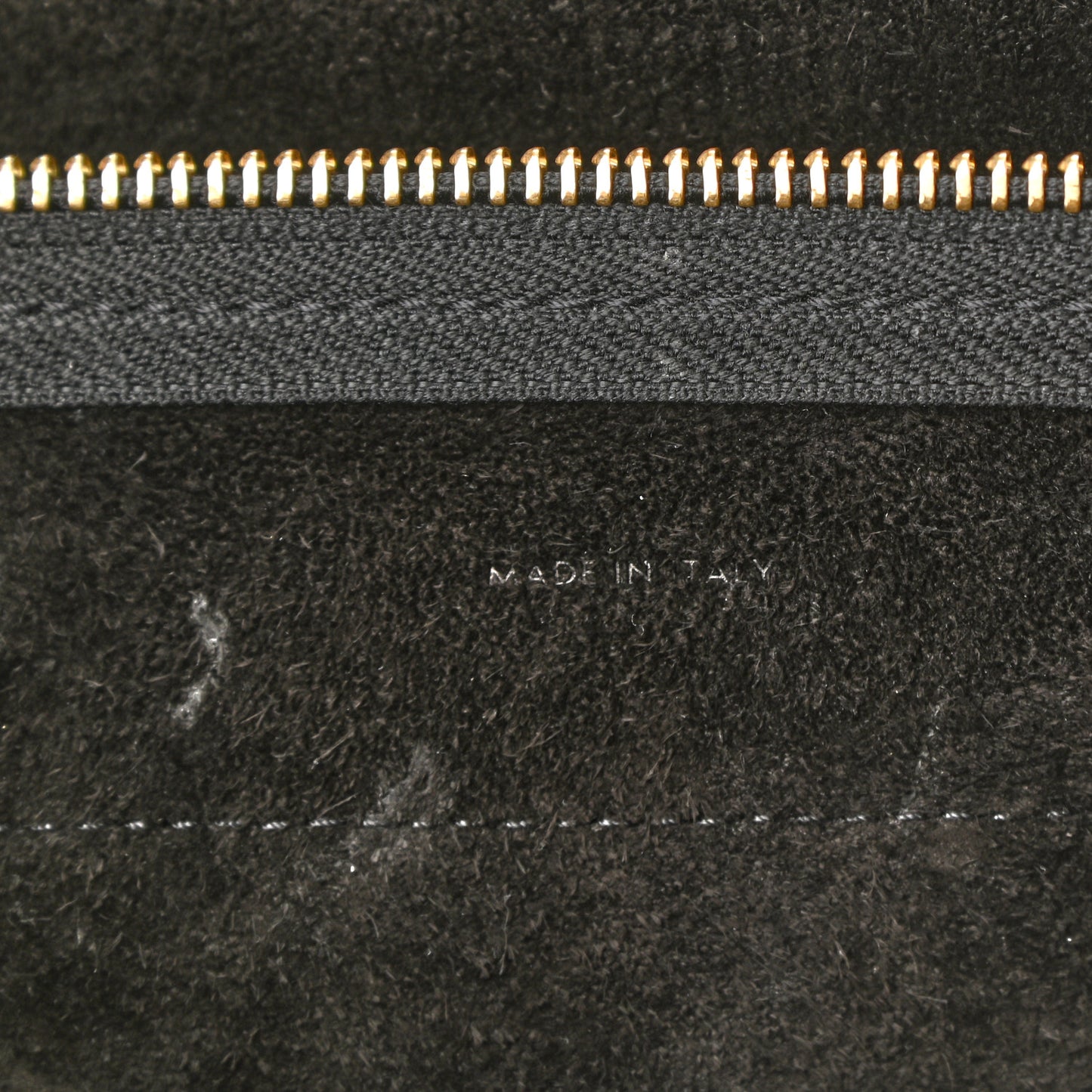 Grained Calfskin Nano Belt Bag Black