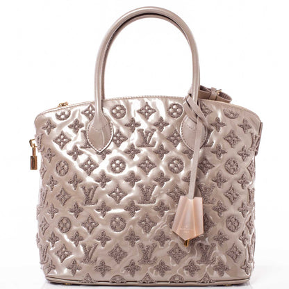 Louis Vuitton Patent Lambskin Fascination Lockit Gris 1 of 18