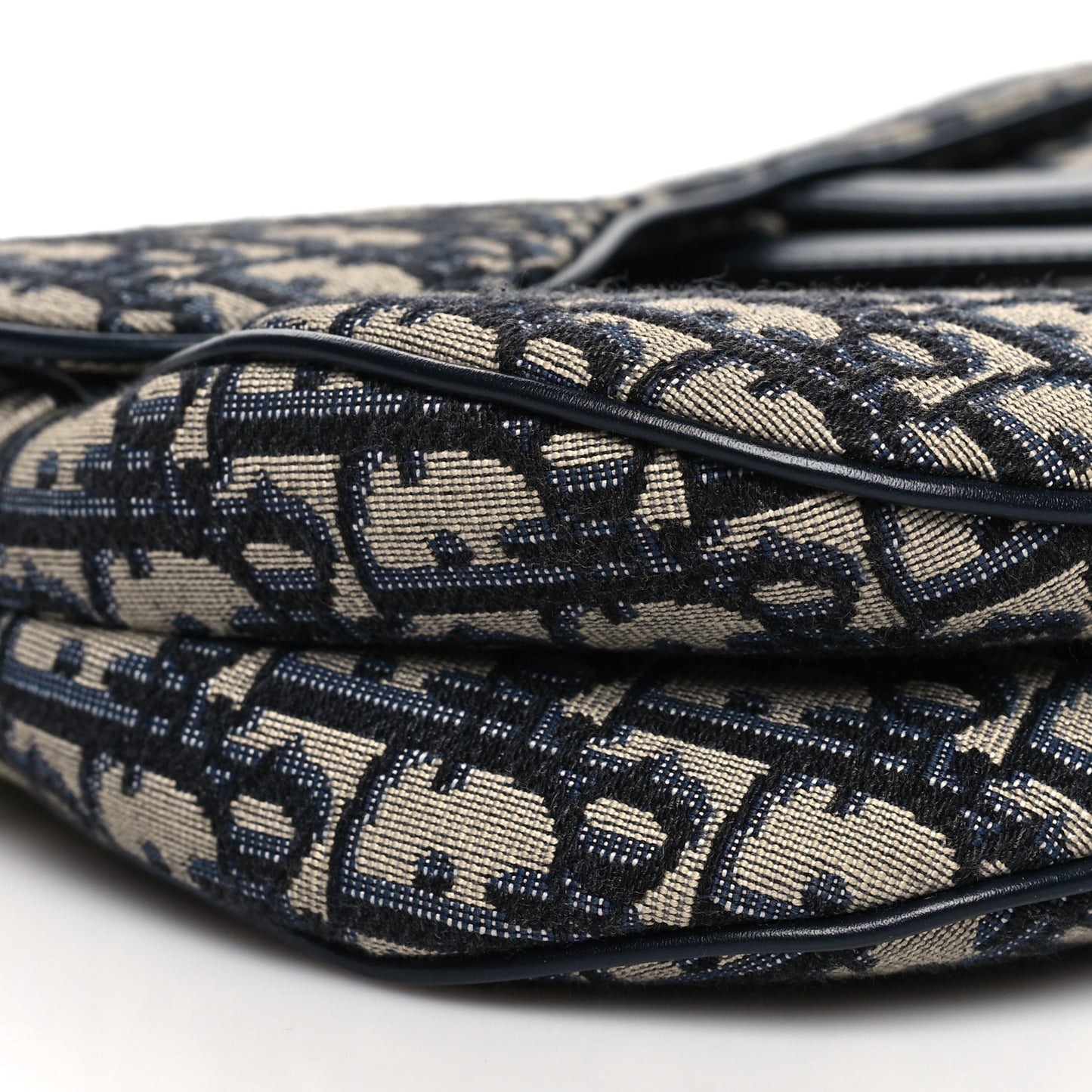 Oblique Saddle Bag Blue