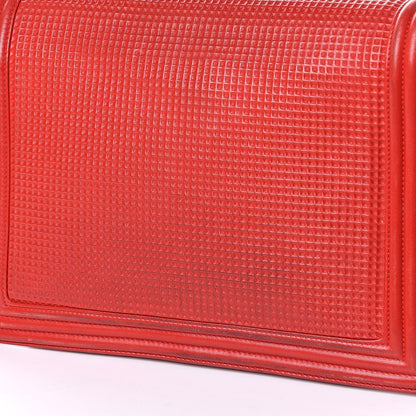 Chanel Lambskin Square Quilted Large Boy Cube Flap Red 11 of 22