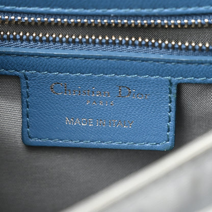 Christian Dior Lambskin Cannage Large Miss Dior Flap Blue 8 of 12