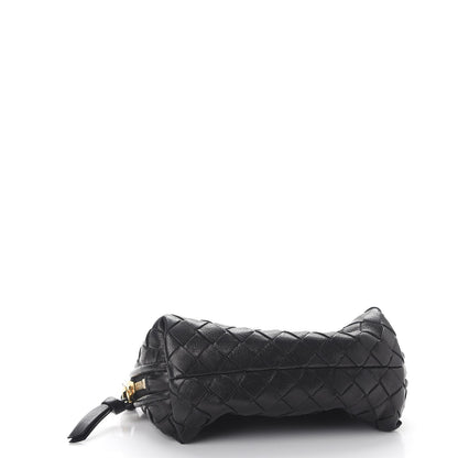 Bottega Veneta Nappa Intrecciato Small Cosmetic Pouch Black 4 of 8