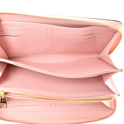 Louis Vuitton Empreinte Monogram Giant By The Pool Zippy Wallet Bouton De Rose 5 of 7