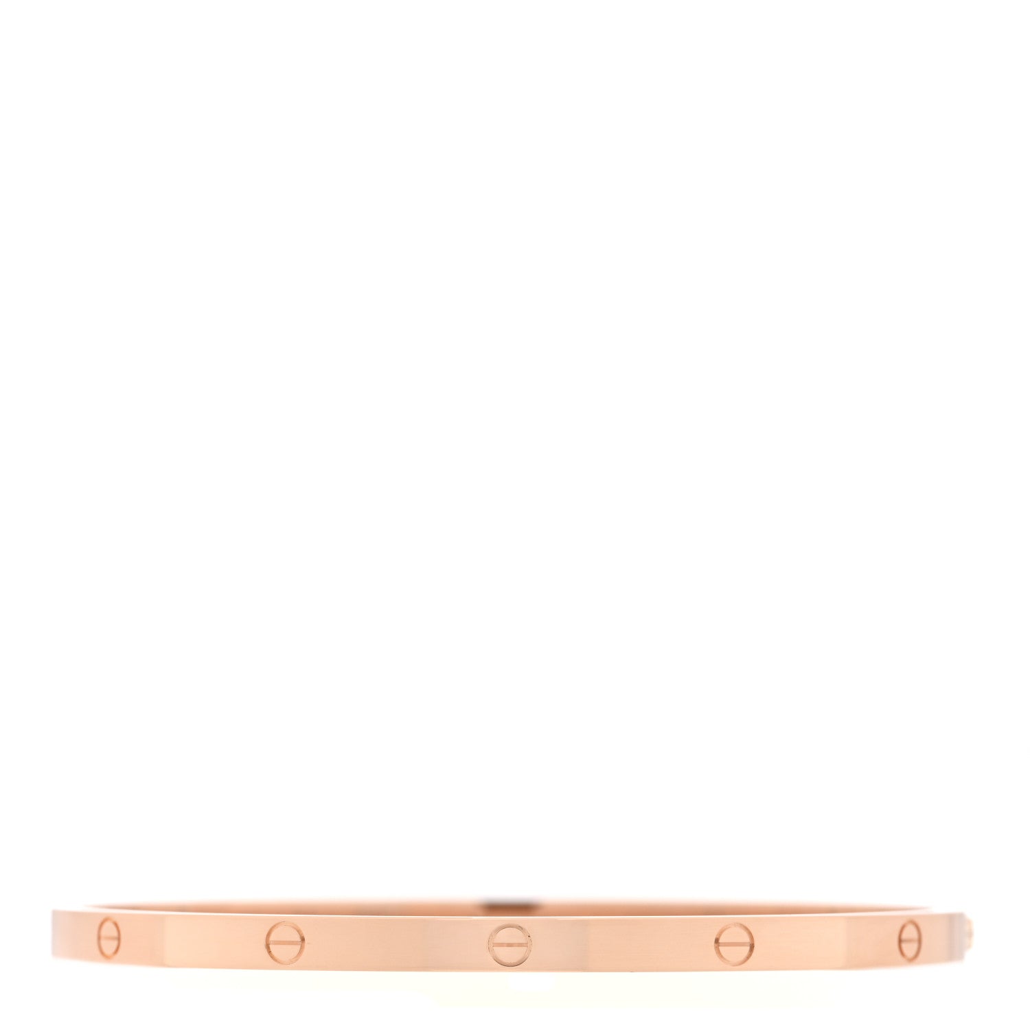 Cartier 18K Pink Gold Small LOVE Bracelet 18 1 of 5