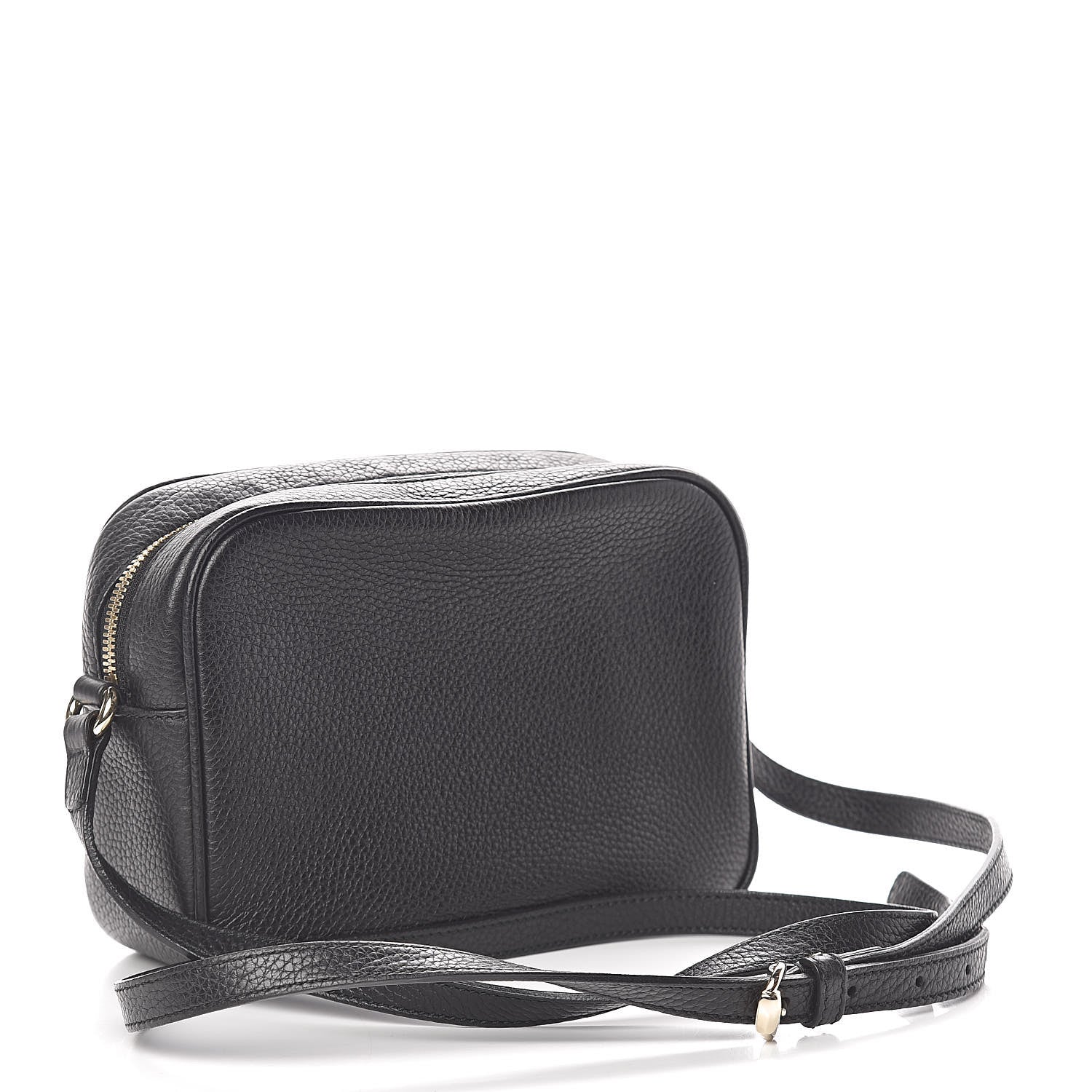 Gucci Pebbled Calfskin Small Soho Disco Bag Black 3 of 11