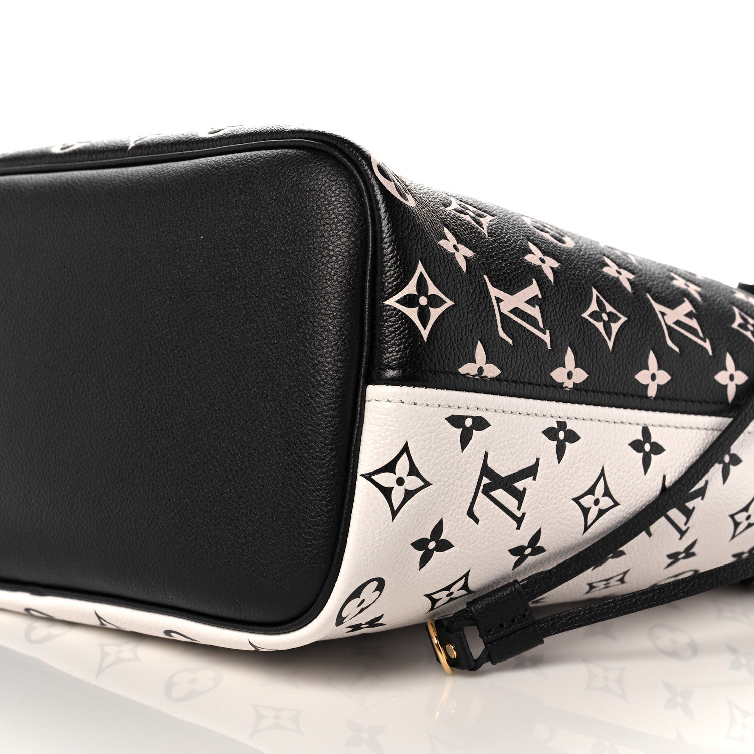 Louis Vuitton Empreinte Spring In The City Neverfull MM Black White Pink 9 of 9