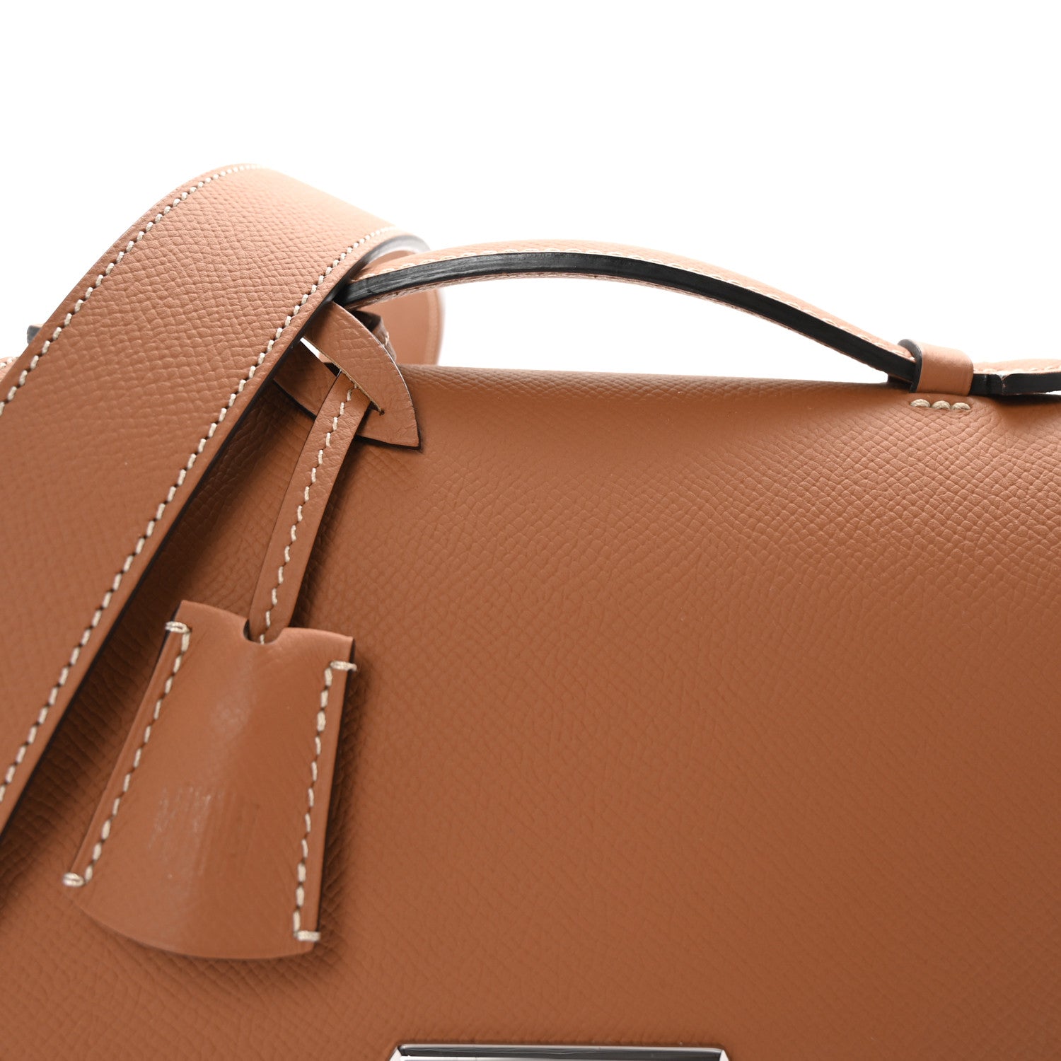 Moynat Carat Calfskin Flori PM Camel 8 of 10