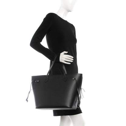 Louis Vuitton Epi Neverfull MM Black 2 of 7