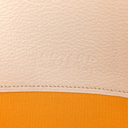 Goyard Goyardine Senat Pochette MM White 6 of 7