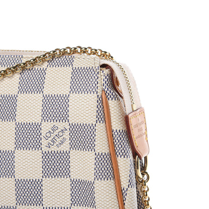 Louis Vuitton Damier Azur Eva Clutch 10 of 10