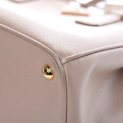 Prada Saffiano Small Galleria Double Zip Tote Cammeo 10 of 20