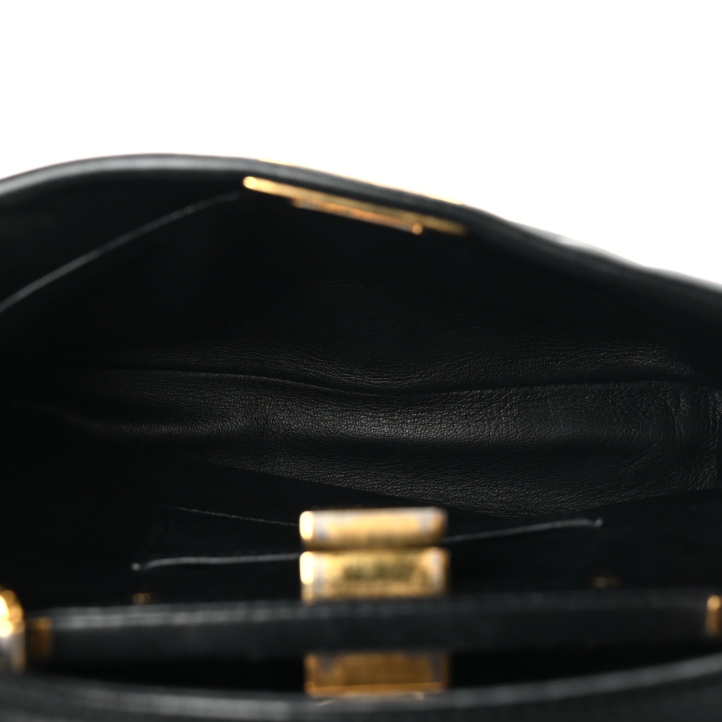 Nappa Mini Peekaboo Iconic Satchel Black