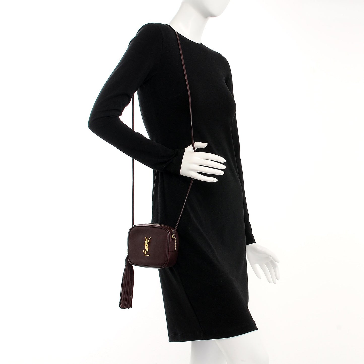 Nappa Monogram Blogger Bag Bordeaux