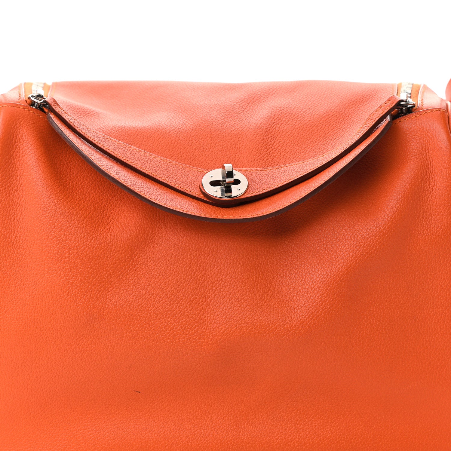 Hermes Evercolor Lindy 30 Orange 7 of 15