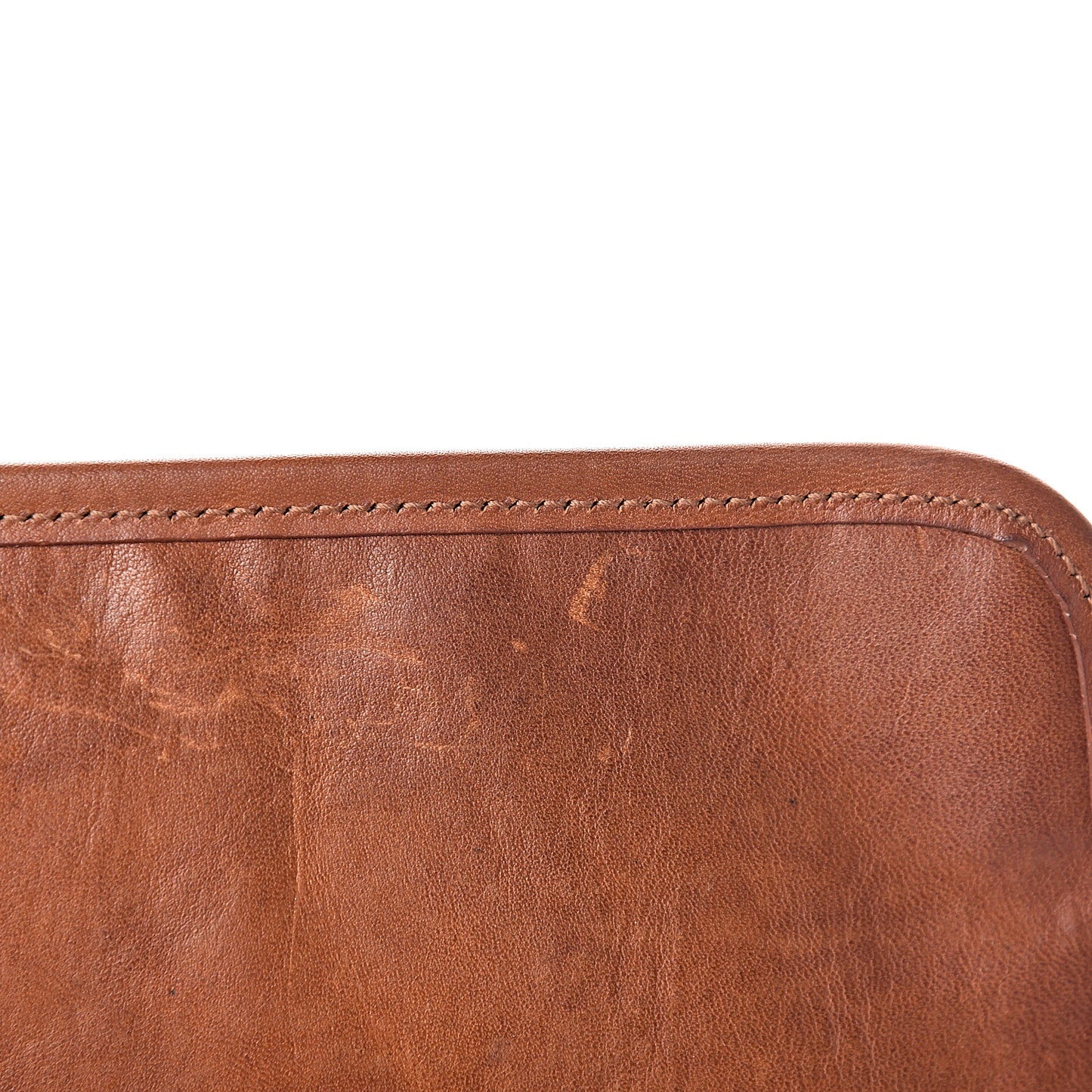 Calfskin Monogram Medium Niki Chain Satchel Cognac