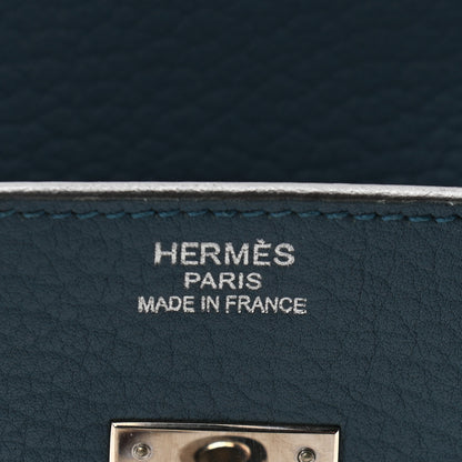 Hermes Fjord Birkin 35 Bleu Tempete 6 of 10