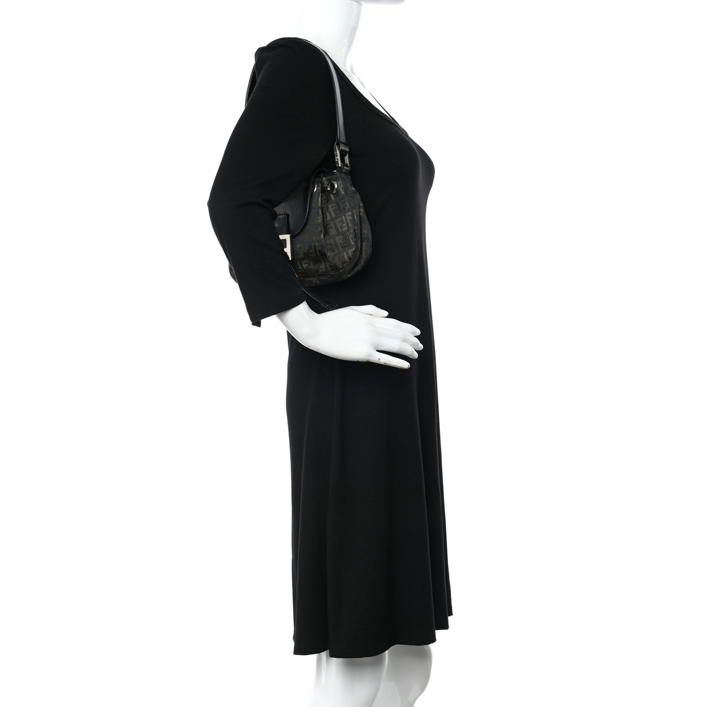 Zucca Mini Shoulder Bag Black