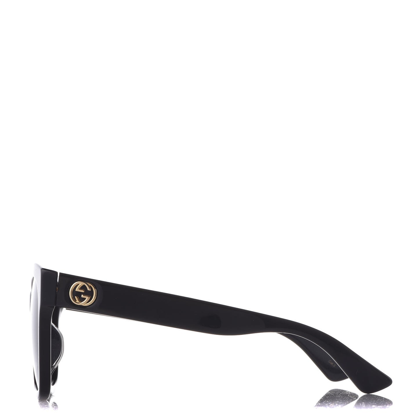 Acetate Square GG 0034SA Sunglasses Black