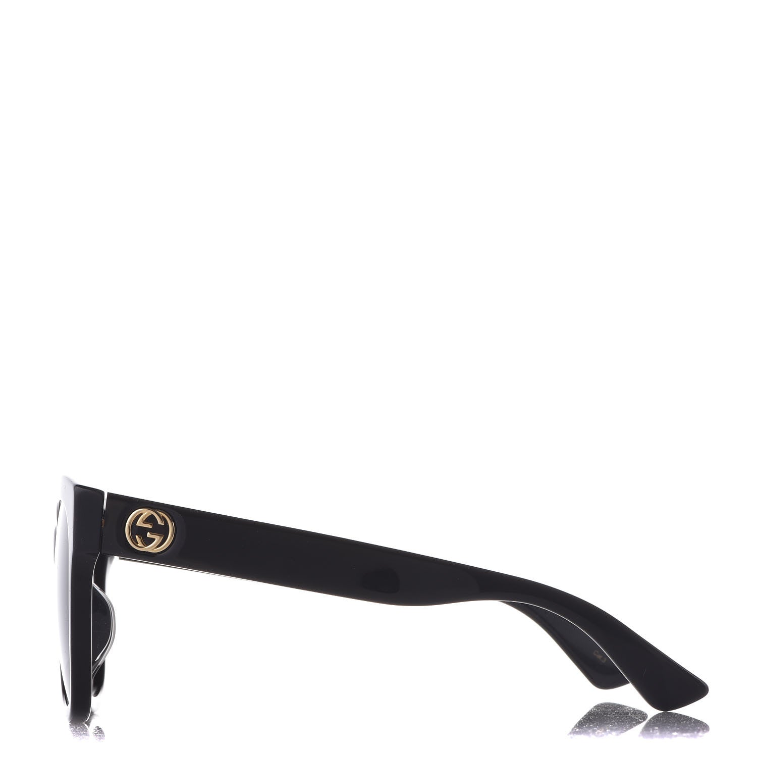 Gucci Acetate Square GG 0034SA Sunglasses Black 2 of 8