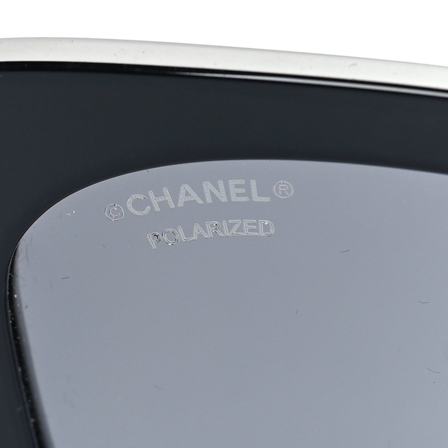 Chanel Acetate Strass Polarized Square Sunglasses 5422-B Black 7 of 8