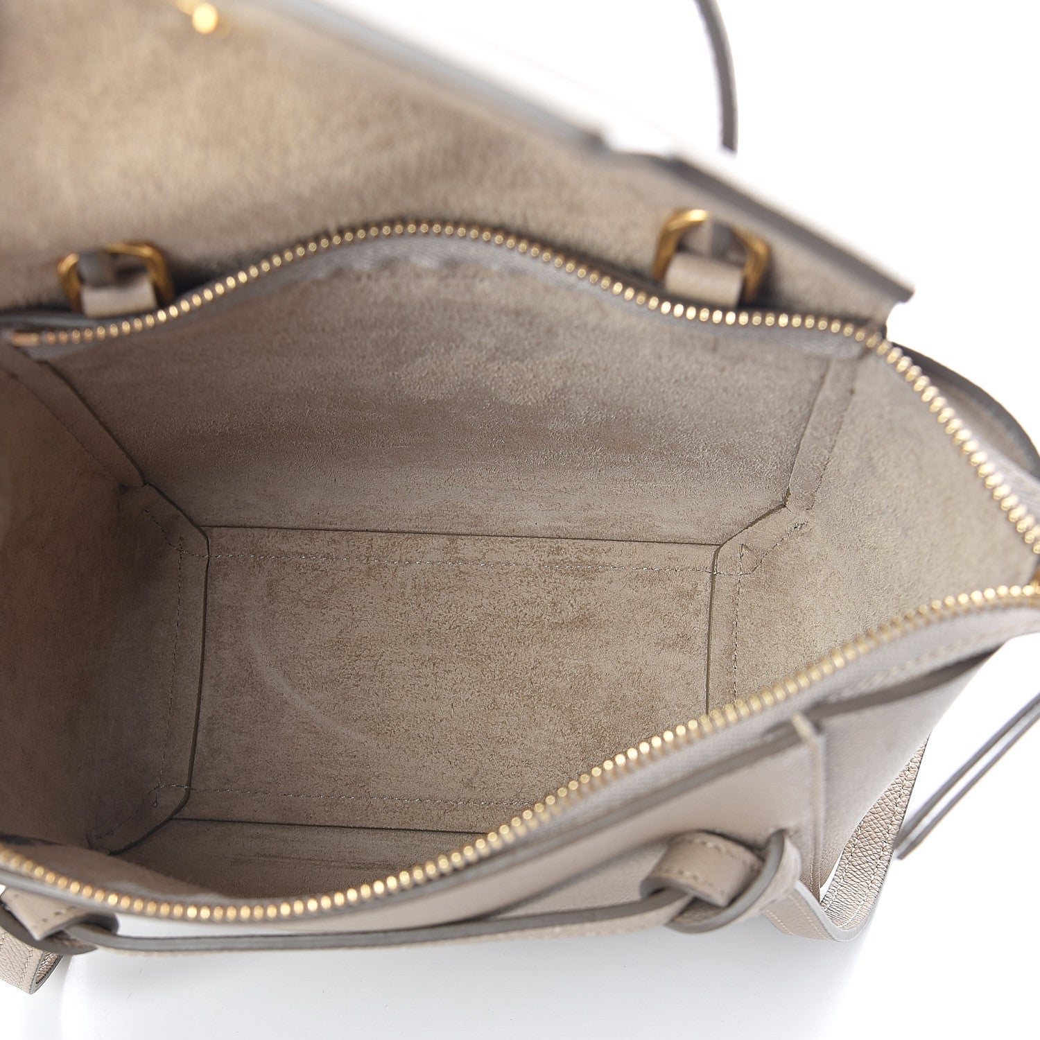 Celine Grained Calfskin Nano Belt Bag Light Taupe 5 of 9