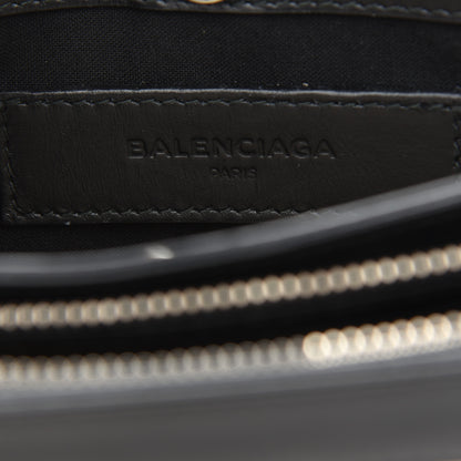 Balenciaga Cotton Canvas Pochette Crossbody Bag Black 7 of 8