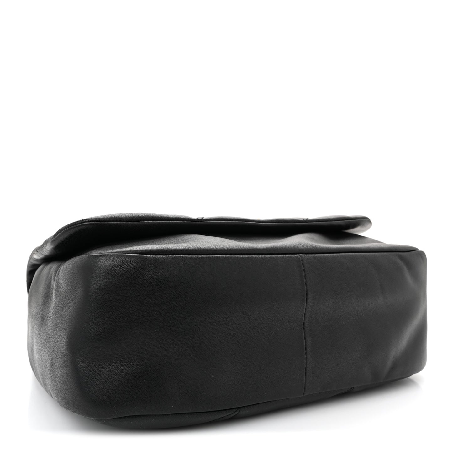 Lambskin Matelasse Monogram Medium Jamie 4.3 Black